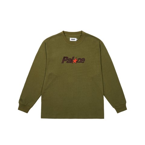 Palace PALACE STAR 260 LONGSLEEVE THE DEEP GREEN - Colorway