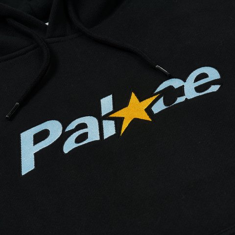 Palace PALACE STAR HOOD BLACK - Colorway