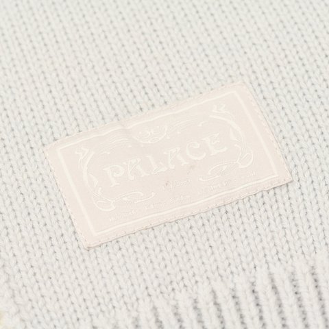 Palace PATCHWORK ZIP KNIT WHITE - Colorway