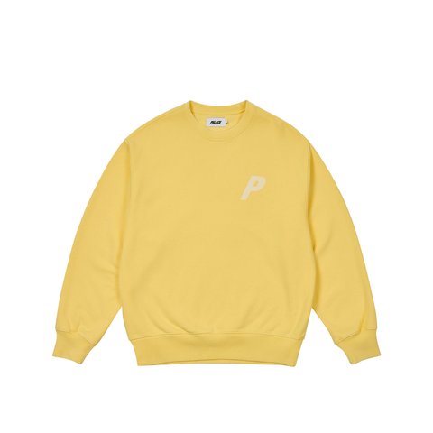 Palace PIGMENT P3 CREW BLESSED YELLOW - Colorway