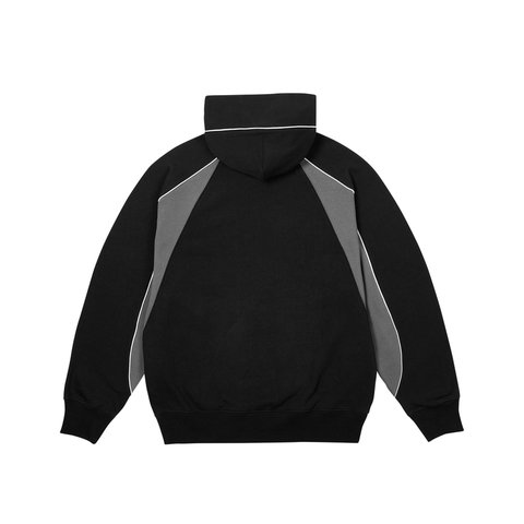 Palace PIPED PANEL HOOD BLACK - Colorway