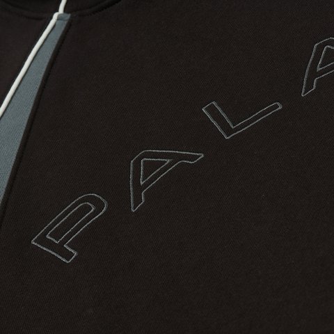 Palace PIPED PANEL HOOD BLACK - Colorway