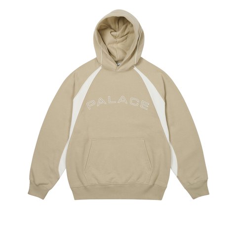 Palace PIPED PANEL HOOD STONEY GREY - Colorway