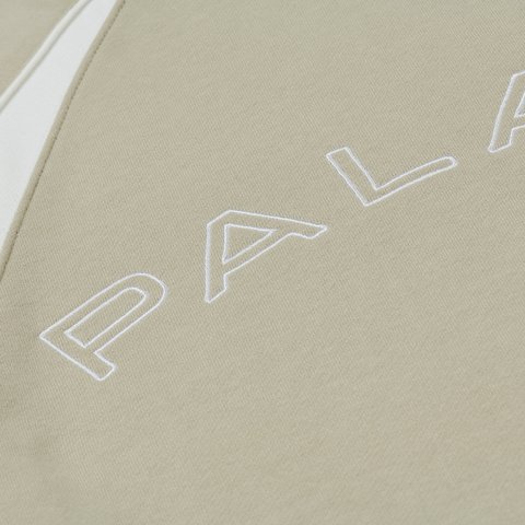 Palace PIPED PANEL HOOD STONEY GREY - Colorway
