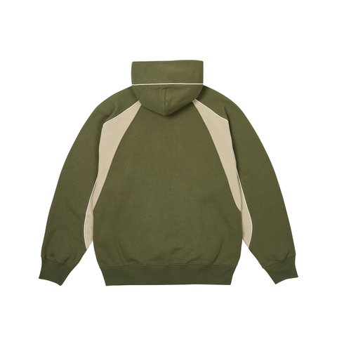 Palace PIPED PANEL HOOD THE DEEP GREEN - Colorway