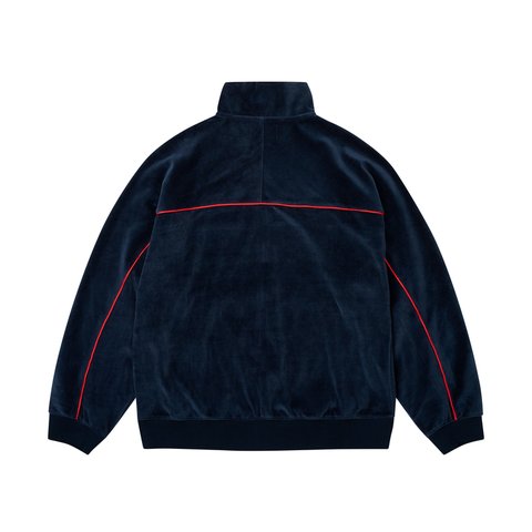 Palace PIPED VELOUR FUNNEL NAVY - Colorway