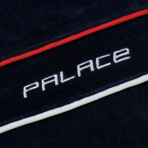 Palace PIPED VELOUR FUNNEL NAVY - Colorway