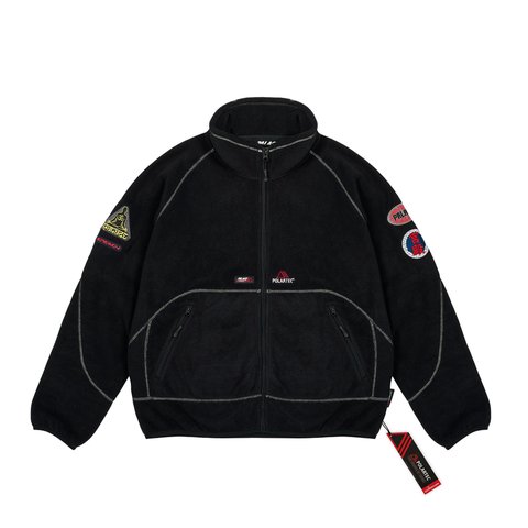 Palace POLARTEC FULL ZIP FUNNEL BLACK - Colorway