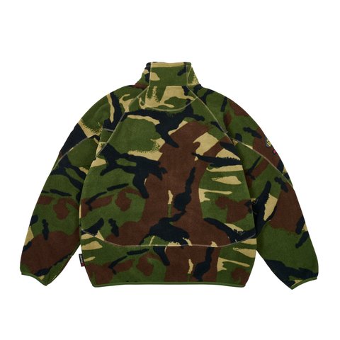 Palace POLARTEC FULL ZIP FUNNEL WOODLAND CAMO - Colorway