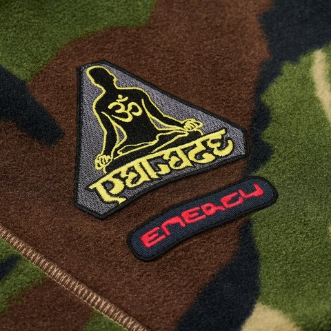 Palace POLARTEC FULL ZIP FUNNEL WOODLAND CAMO - Colorway