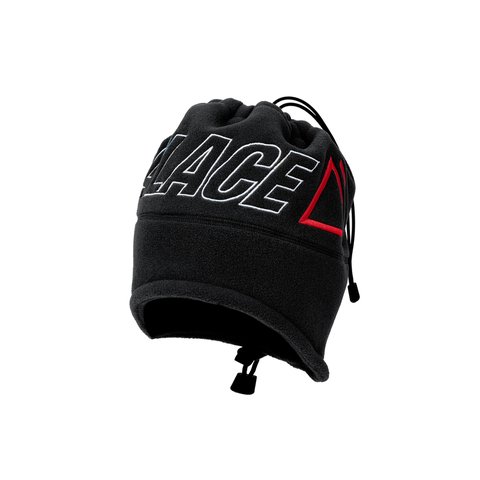 Palace POLARTEC GAITER BEANIE BLACK - Colorway