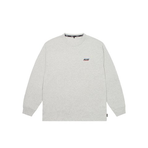 Palace BASICALLY A LONGSLEEVE GREY MARL - Colorway