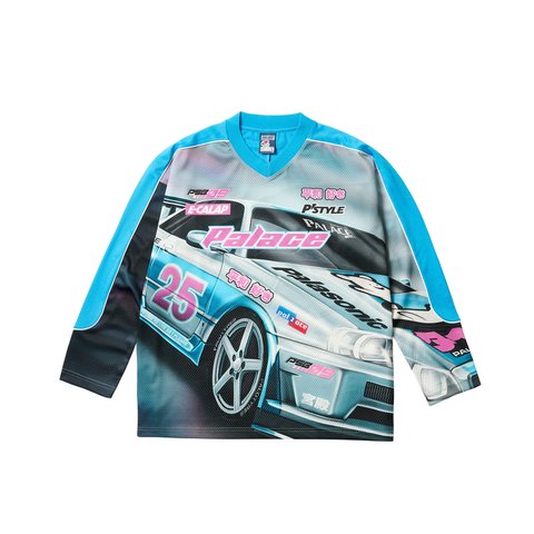 Palace RACEY JERSEY BLUE - Colorway