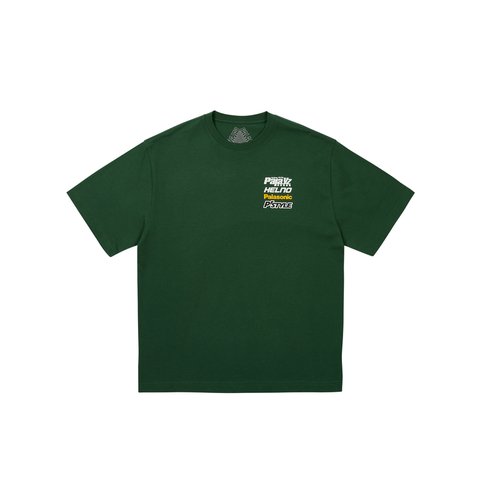 Palace RACEY T-SHIRT RACEY GREEN - Colorway