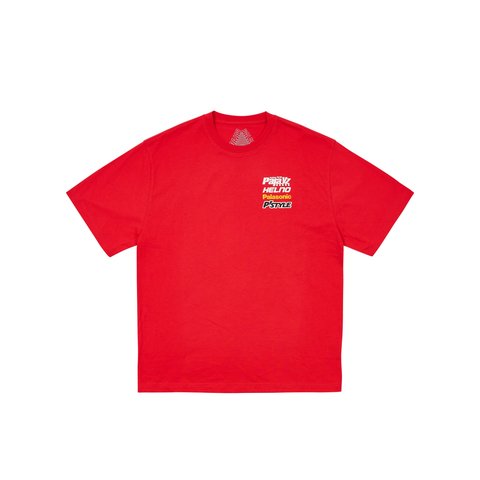 Palace RACEY T-SHIRT TRUEST RED - Colorway