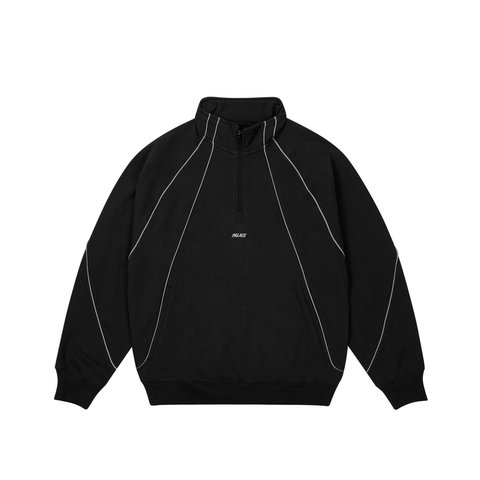 Palace REFLECTO 1/4 ZIP BLACK - Colorway
