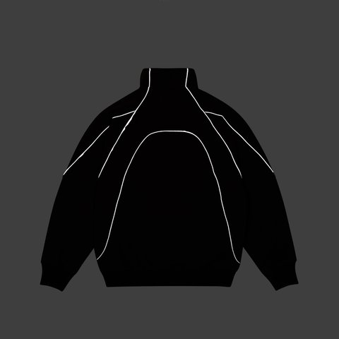 Palace REFLECTO 1/4 ZIP BLACK - Colorway