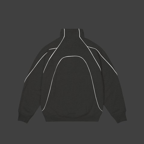 Palace REFLECTO 1/4 ZIP GREY MARL - Colorway