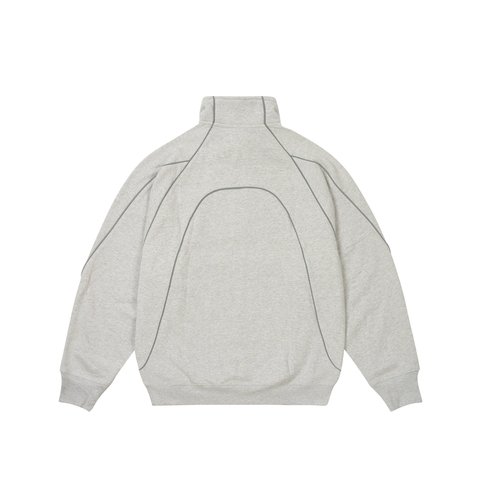 Palace REFLECTO 1/4 ZIP GREY MARL - Colorway