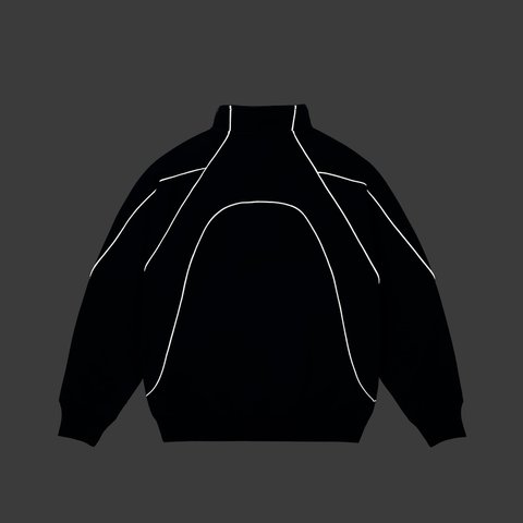 Palace REFLECTO 1/4 ZIP NAVY - Colorway