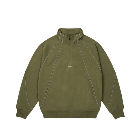 Palace REFLECTO 1/4 ZIP THE DEEP GREEN - Colorway