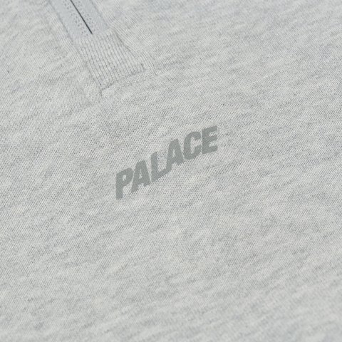 Palace REFLECTO 1/4 ZIP GREY MARL - Colorway