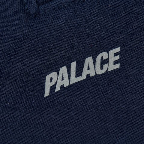 Palace REFLECTO 1/4 ZIP NAVY - Colorway