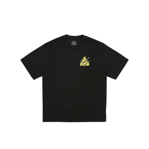 Palace RIPPED TRI T-SHIRT BLACK - Colorway