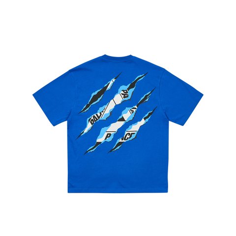 Palace RIPPED TRI T-SHIRT BLUE BERRY - Colorway