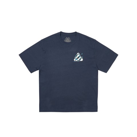 Palace RIPPED TRI T-SHIRT NAVY - Colorway