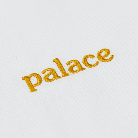 Palace SEERSUCKER OXFORD SHIRT WHITE - Colorway