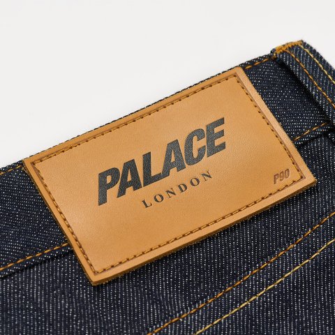 Palace SELVEDGE DENIM P90 BAGGY JEAN RAW - Colorway