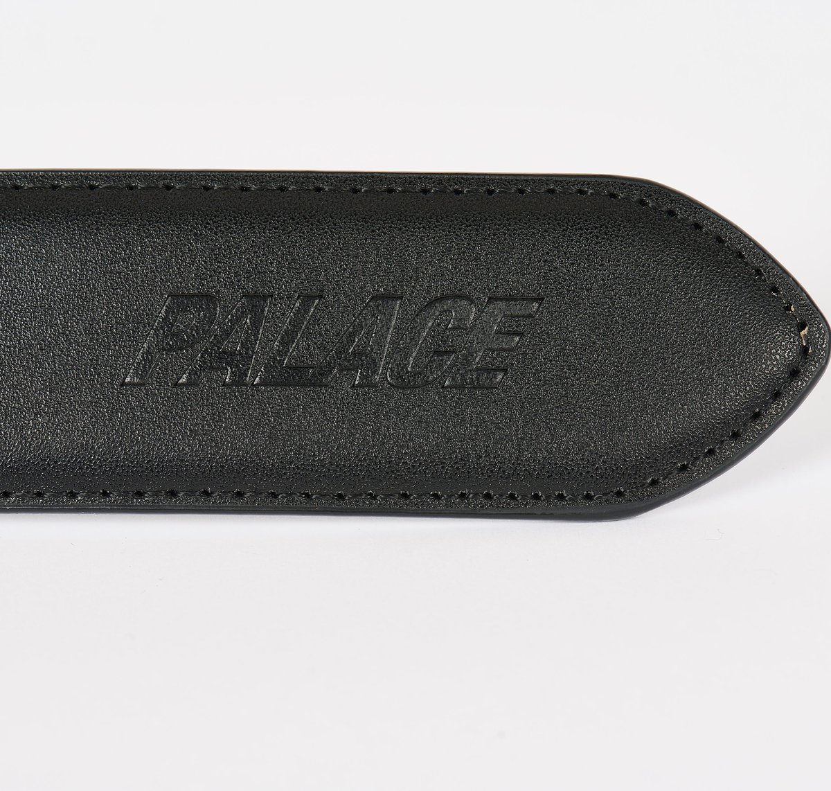 小物 PALACE SNAKE BITE BELT SILVER Palace Skateboards Snake Bite Belt Cobra Black Leather One Size