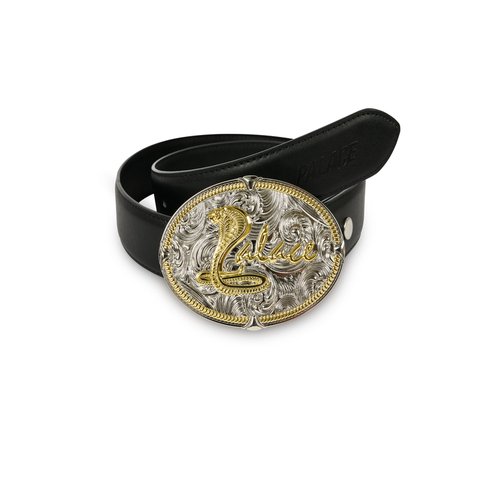 Palace SNAKE BITE BELT SILVER - Colorway