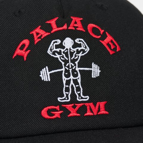 Palace STRONGER FOR LONGER SNAPBACK BLACK - Colorway