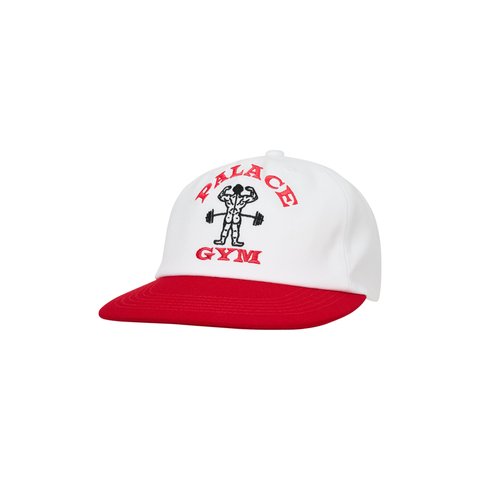 Palace STRONGER FOR LONGER SNAPBACK WHITE / RED - Colorway