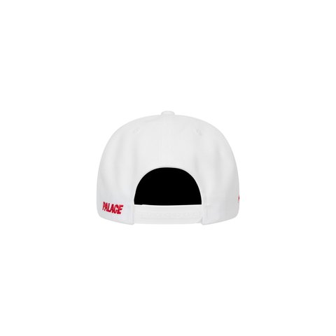 Palace STRONGER FOR LONGER SNAPBACK WHITE / RED - Colorway