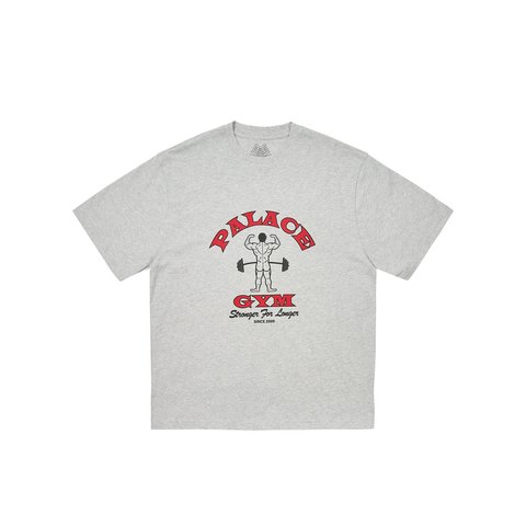 Palace STRONGER FOR LONGER T-SHIRT GREY MARL - Colorway