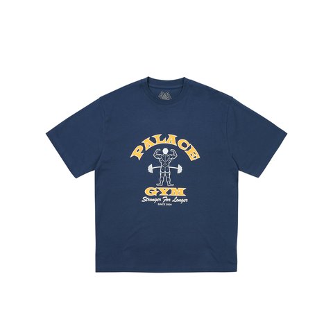 Palace STRONGER FOR LONGER T-SHIRT NAVY - Colorway
