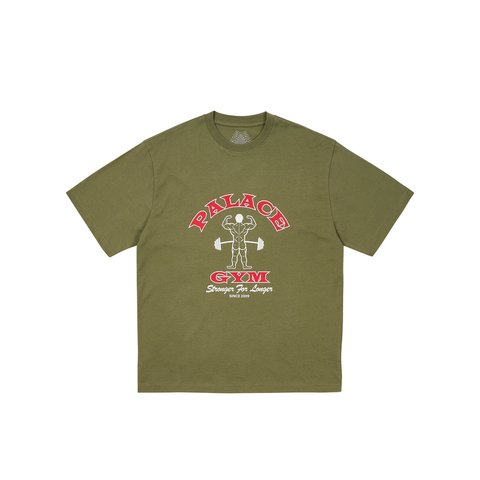Palace STRONGER FOR LONGER T-SHIRT THE DEEP GREEN - Colorway