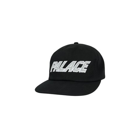 Palace TACKLE TWILL FONT PAL HAT BLACK - Colorway