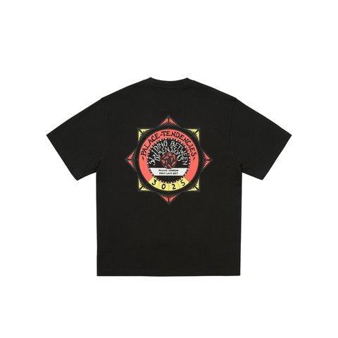 Palace TENDENCIES T-SHIRT BLACK - Colorway