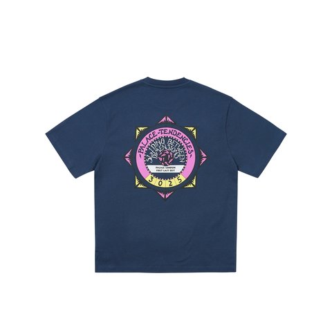 Palace TENDENCIES T-SHIRT NAVY - Colorway