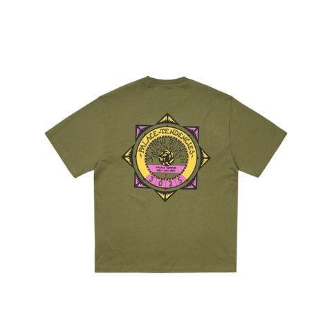 Palace TENDENCIES T-SHIRT THE DEEP GREEN - Colorway