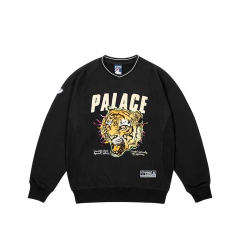 Palace TORA TORA CREW BLACK - Colorway