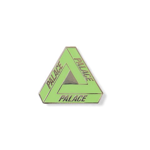 Palace TRI-FERG GLOW PIN BADGE GLOW IN THE DARK - Colorway