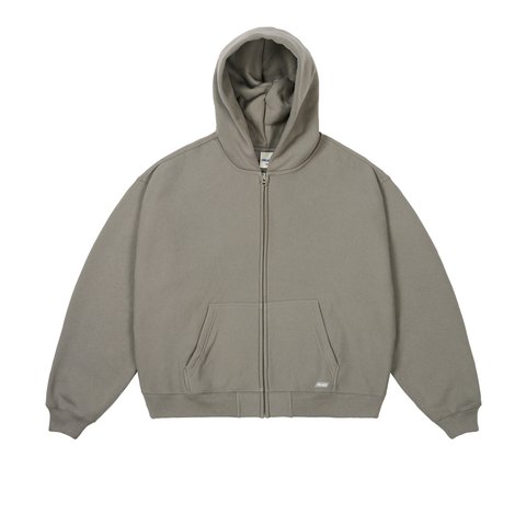 Palace UNISEX ZIP HOOD CHARCOAL - Colorway