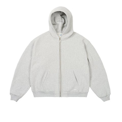 Palace UNISEX ZIP HOOD GREY MARL - Colorway