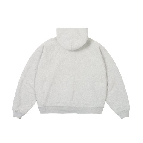 Palace UNISEX ZIP HOOD GREY MARL - Colorway