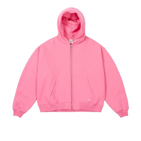 Palace UNISEX ZIP HOOD HOT PINK - Colorway